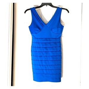 Royal Blue body-con dress
